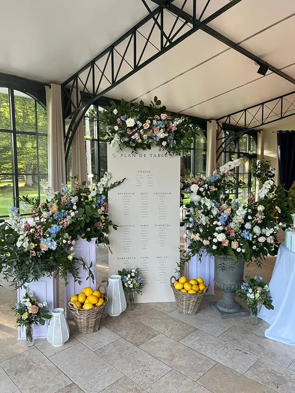 Décoration florale événementiel dans le Calvados