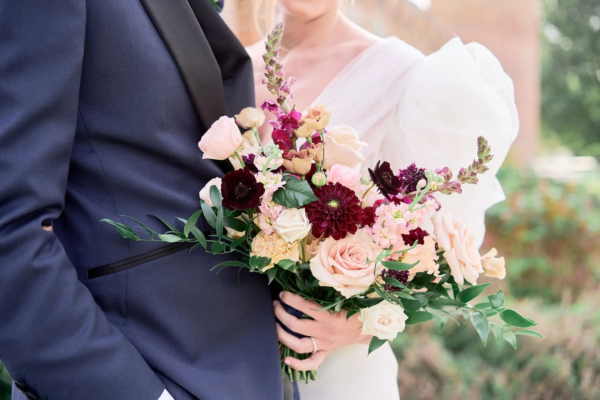 Bouquet créé par Caroline, fleuriste mariage dans le Calvados